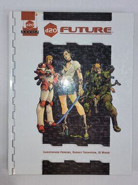 D20 Modern Future Handbook RPG Hardcover Game Book Manual